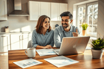 A person looking at financial options to get a loan and solve life's challenges.