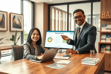 BlueShore Financial Personal Loan graphic showcasing CA$4,000 credit