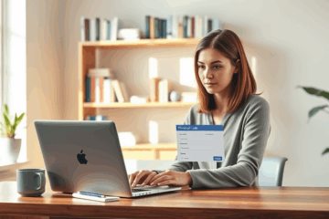 An image depicting a simple personal loan process and online approval.